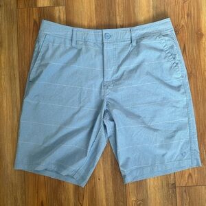 Hang Ten Light Blue Flat Front Shorts